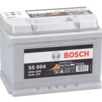 Bosch S5 004 Car Battery 12V 61Ah Type 075 S5004