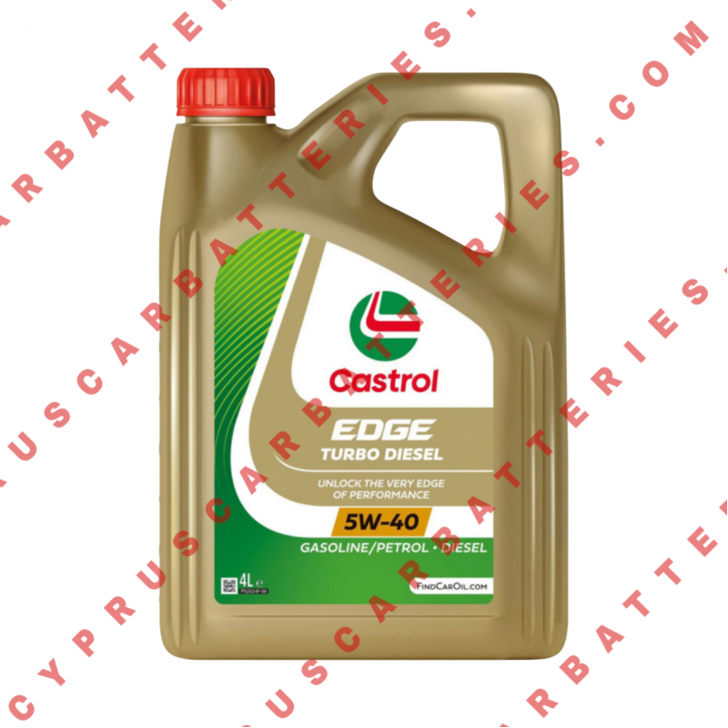 Castrol Edge 5W-40 Turbo Diesel (4lt)