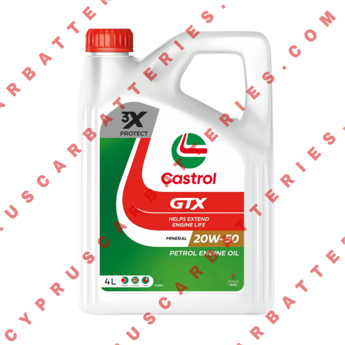 Castrol GTX 20W-50 (4lt) Castrol GTX 20W-50 (4lt)