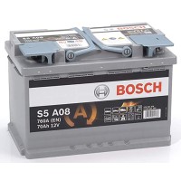 Bosch S5 A08 AGM Car Battery 12V 70Ah Type 096 S5A08