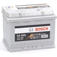 Bosch S5 005 Car Battery 12V 63Ah Type 027 S5005