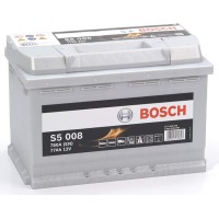 Bosch S5 008 Car Battery 12V 77Ah Type 096 S5008