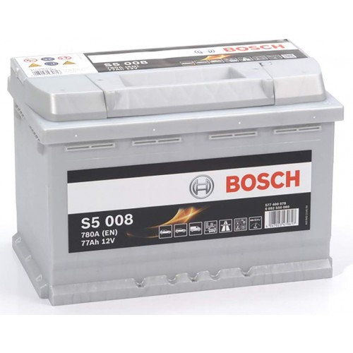 Bosch S5 008 Car Battery 12V 77Ah Type 096 S5008